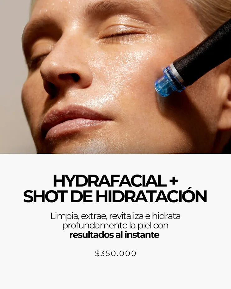 Hydrafacial + Shot de hidratación