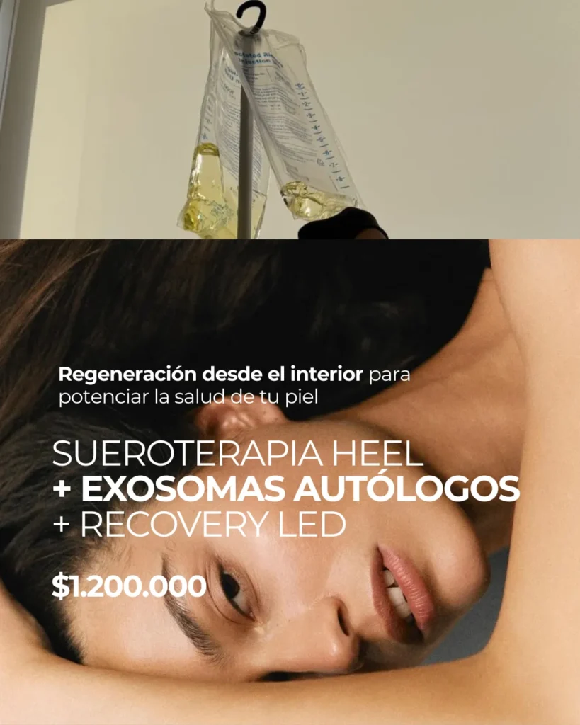 Sueroterapia Heel + Exosomas Autólogos + Recovery LED